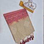 SADABAHAR SOFT KHADI RAW SILK saree